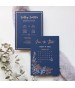 厚磅燙金喜帖(貴族藍) S14015